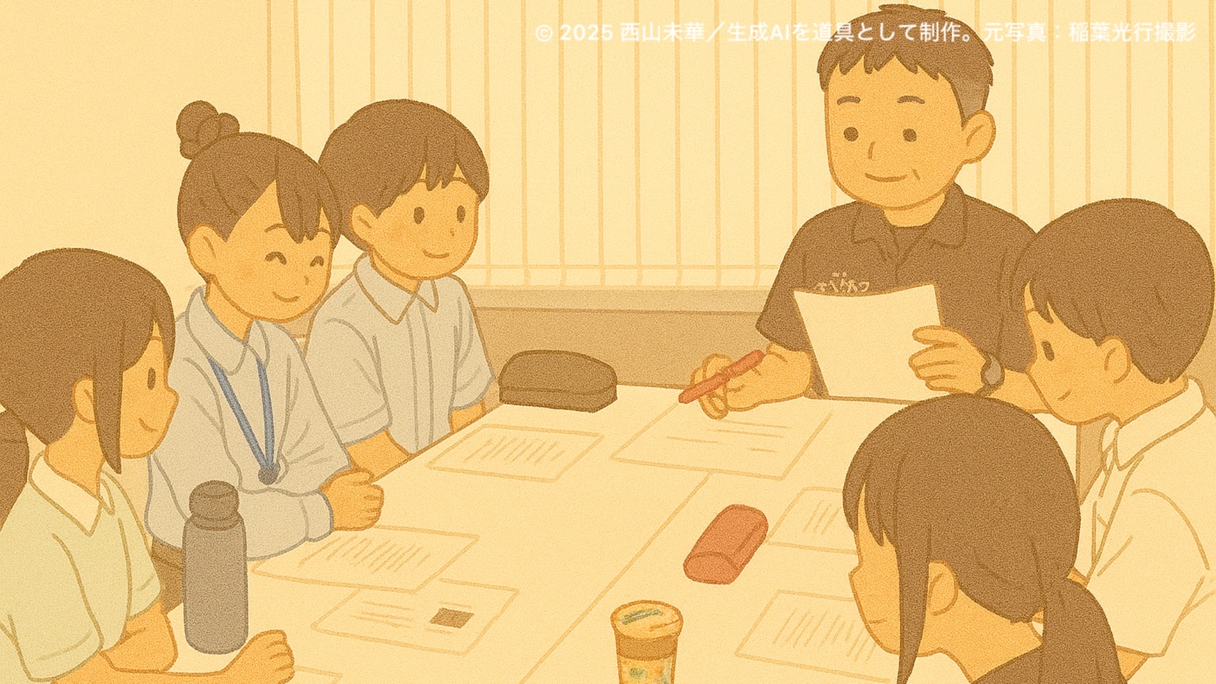 中学生班の様子