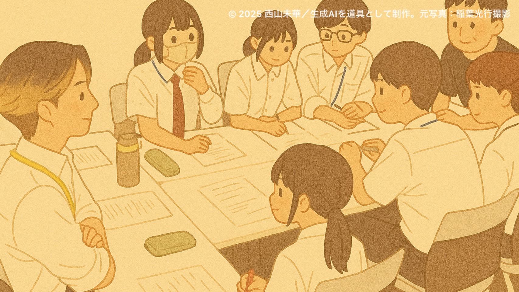 高校生班の様子